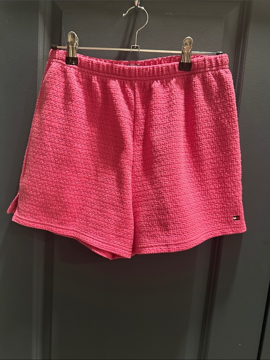 Tommy Hilfiger Pants - Tommy Hilfiger Hot Pink Textured knit Shorts